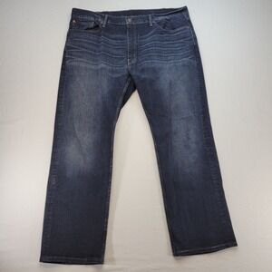 Levi's 559 Jeans Mens 40x32 Blue Relaxed Straight Mid Rise Dark Wash Denim